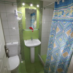 Отель Beachfront Barbati Villas ванная