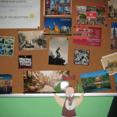 Old Town Hostel гостиничный бар