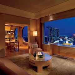 Отель The Ritz-Carlton, Millenia Singapore 5* Люкс Premier с двуспальной кроватью фото 3
