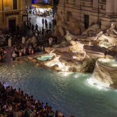 Отель Relais Fontana Di Trevi Рим бассейн