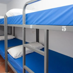 Galaxy Star Hostel Barcelona Кровать в общем номере с двухъярусной кроватью фото 12