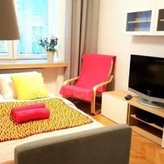 Апартаменты Cozy Apartment Old Town Варшава комната для гостей фото 4