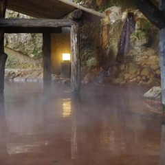 Отель Kurokawa Onsen Yama No Yado Shinmeikan Минамиогуни сауна