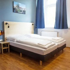 Отель a&o Stuttgart City Стандартный номер с различными типами кроватей фото 3