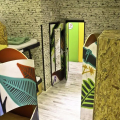 Chillout Hostel Zagreb Кровать в общем номере с двухъярусными кроватями фото 14