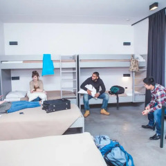 Antwerp Central Youth Hostel Кровать в мужском общем номере с двухъярусной кроватью фото 2