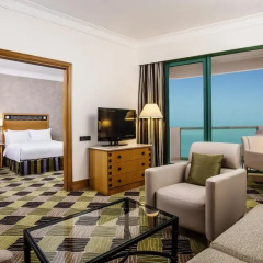 Отель Hilton Dubai Jumeirah 5* Стандартный номер с различными типами кроватей фото 9