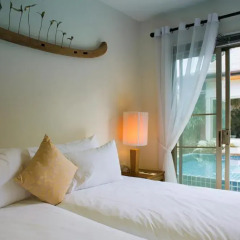 Отель Two Villas Holiday Oriental Style Layan Beach 4* Вилла с различными типами кроватей фото 18
