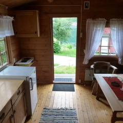 Отель Nesset Fjordcamping Стандартный номер с двуспальной кроватью (общая ванная комната) фото 2