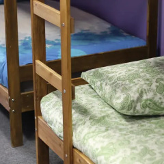 Хостел Достоевский Кровати в общем номере с двухъярусными кроватями фото 42