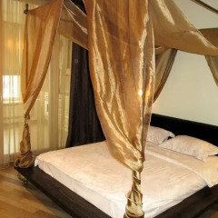 Мост Сити Апарт Отель 3* Улучшенные апартаменты двуспальная кровать фото 19