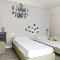 Отель Camping Village Roma Улучшенное бунгало с различными типами кроватей фото 9