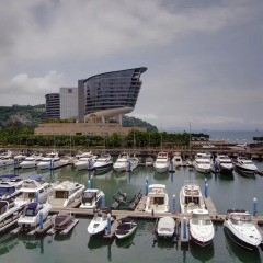 Отель Shenzhen Marina Club Шэньчжэнь приотельная территория
