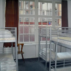 Rixpack Hostel Neukölln Кровать в общем номере с двухъярусной кроватью фото 6