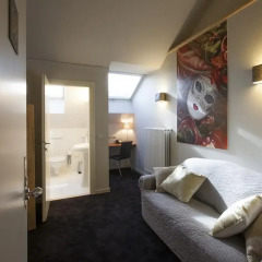 Отель Theater Hotel Leuven Centrum Бельгия, Лёвен - 1 отзыв об отеле, цены и фото номеров - забронировать отель Theater Hotel Leuven Centrum онлайн комната для гостей фото 3