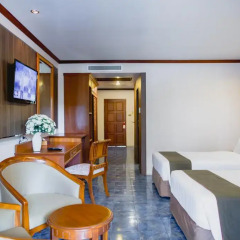 Отель Thanthip Beach Resort 3* Улучшенный номер с различными типами кроватей