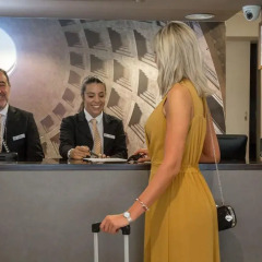 Cosmopolita Hotel интерьер отеля