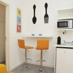 Отель Alfama Yellow House 2* Улучшенная студия с различными типами кроватей фото 7