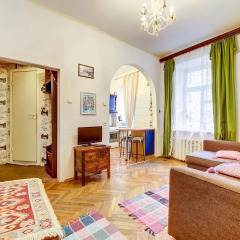 Апартаменты Apartment on Mitinsky Санкт-Петербург комната для гостей фото 5