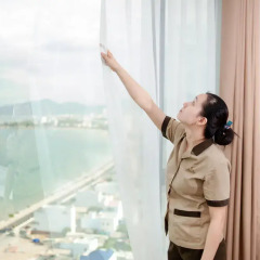 Muong Thanh Grand Nha Trang Hotel 4* Номер Делюкс с различными типами кроватей фото 8