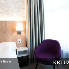 Отель Kreuz Bern 3* Стандартный номер с различными типами кроватей фото 3