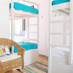 Ale-Hop Albufeira Hostel Кровать в женском общем номере с двухъярусной кроватью фото 2