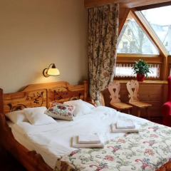 Отель Pensjonat Zakopianski Dwór 3* Стандартный номер с двуспальной кроватью фото 3