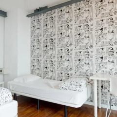 Lisbon Destination Hostel Стандартный номер с 2 отдельными кроватями (общая ванная комната)