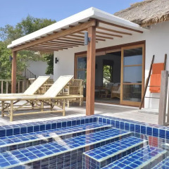 Отель Cape Shark Pool Villas 4* Студия с различными типами кроватей фото 19