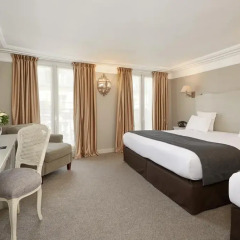 Отель Hôtel Louvre Montana 4* Стандартный номер с различными типами кроватей фото 3