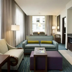 Отель Courtyard Seattle Downtown Pioneer Square комната для гостей