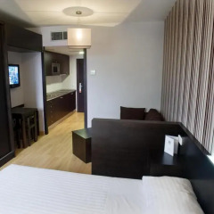 Отель Aparthotel Zenit Hall 88 4* Стандартный номер с двуспальной кроватью фото 3