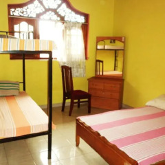 Monkey Beach Hostel @ Colombo Airport - Negombo Кровать в общем номере с двухъярусной кроватью фото 5