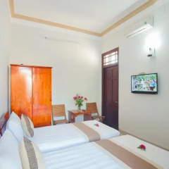 Отель Tra Que Flower Homestay Стандартный номер с двуспальной кроватью фото 19