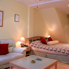 Отель Aquarius Gay Guesthouse & Sauna 3* Люкс с двуспальной кроватью фото 4