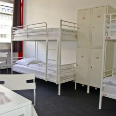 Check In Hostel Berlin Кровать в общем номере с двухъярусной кроватью фото 13