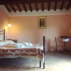 Отель Agriturismo IPoderi Pietraporciana Кьянчиано Терме комната для гостей фото 3