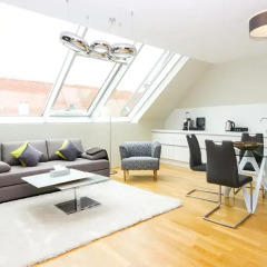 Апартаменты Abieshomes Serviced Apartments - Downtown Апартаменты Премиум с различными типами кроватей фото 15