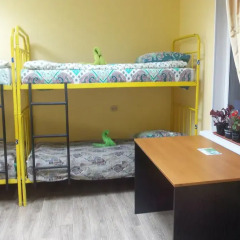 Хостел Home Кровать в общем номере с двухъярусной кроватью фото 8