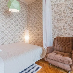 Апартаменты Apartment u fontanov na Moskovskom prospekte Санкт-Петербург комната для гостей фото 4