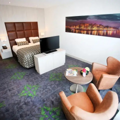Отель Van der Valk Hotel Oostzaan - Amsterdam Нидерланды, Амстердам - отзывы, цены и фото номеров - забронировать отель Van der Valk Hotel Oostzaan - Amsterdam онлайн комната для гостей фото 2