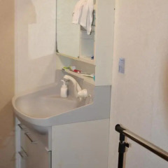 Отель Guest House MAKOTOGE - Hostel Япония, Минамиогуни - отзывы, цены и фото номеров - забронировать отель Guest House MAKOTOGE - Hostel онлайн ванная