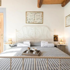 Отель La Locanda Di Borghetto Номер Делюкс с различными типами кроватей фото 13