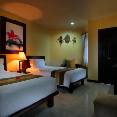 Отель Adi Dharma Hotel Индонезия, Бали - 2 отзыва об отеле, цены и фото номеров - забронировать отель Adi Dharma Hotel онлайн комната для гостей фото 5