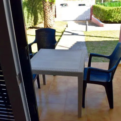 Отель Bungalows Ses Malvas Испания, Кала-эн-Бланес - 1 отзыв об отеле, цены и фото номеров - забронировать отель Bungalows Ses Malvas онлайн балкон