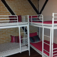 Backpacker Hostel Кровать в общем номере с двухъярусной кроватью фото 2