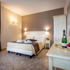 Отель Sognando Firenze 3* Улучшенный номер с различными типами кроватей фото 12