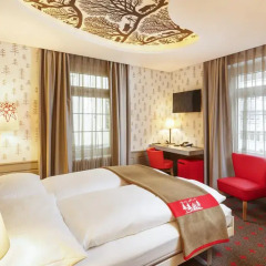 Отель Swiss Night by Fassbind 3* Номер Бизнес с двуспальной кроватью фото 6