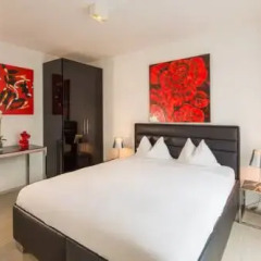 Апартаменты Business Y Holiday Apartments Zürich Цюрих комната для гостей