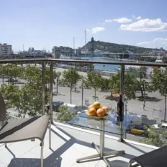 Отель Pillowapartments Barceloneta Terrace Испания, Барселона - отзывы, цены и фото номеров - забронировать отель Pillowapartments Barceloneta Terrace онлайн балкон